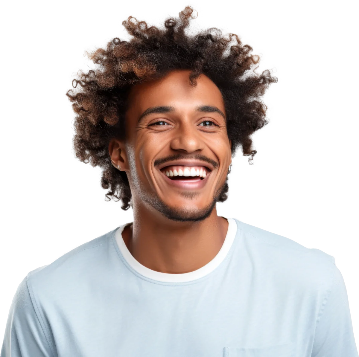 Smiling young man