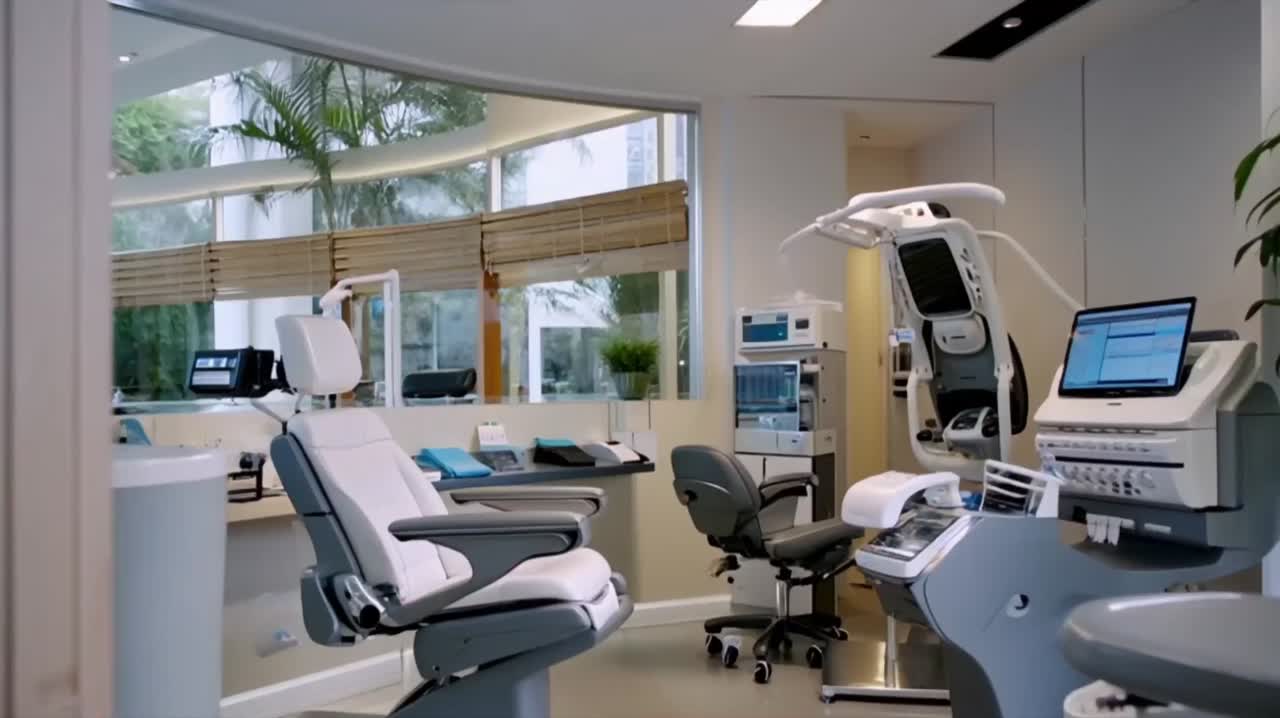 Treatment room at Elite Dental Associates